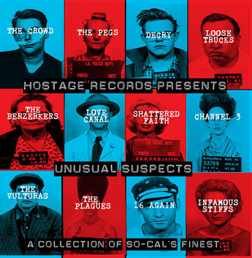 V/A "Unusual Suspects" LP (Hostage) Very Cherry Wax